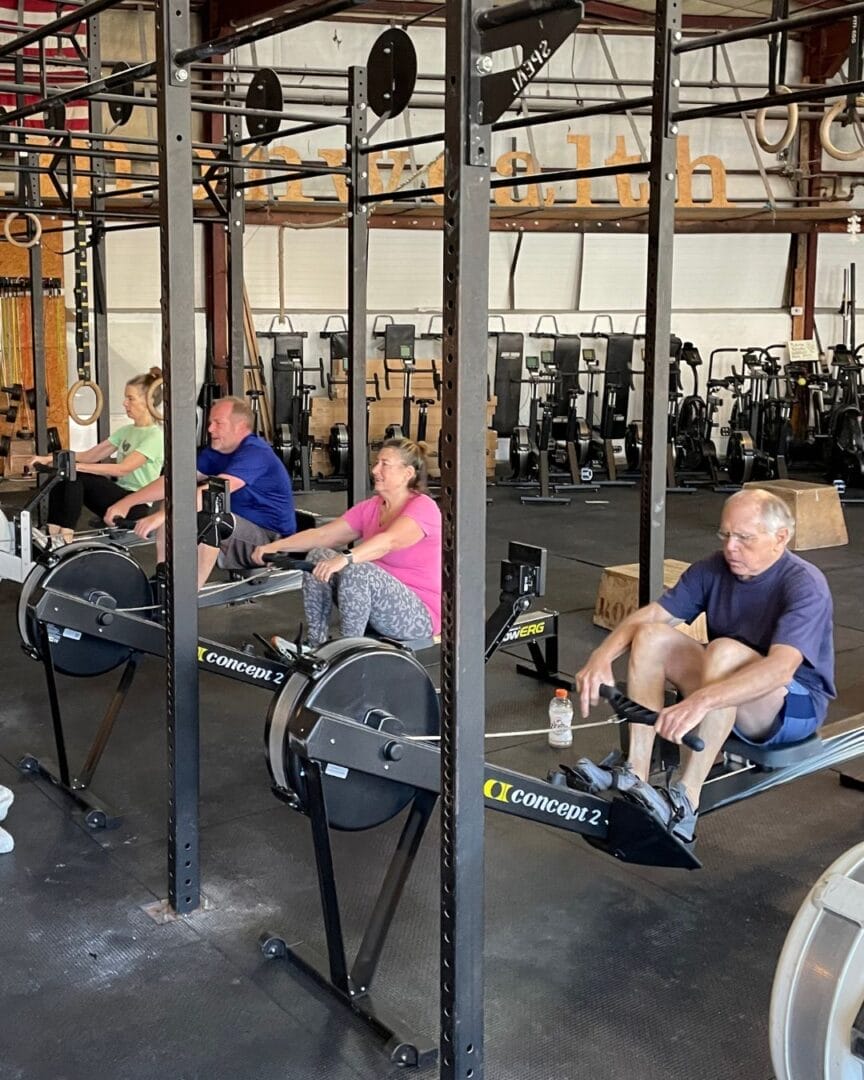 CrossFit for Seniors: Rowing